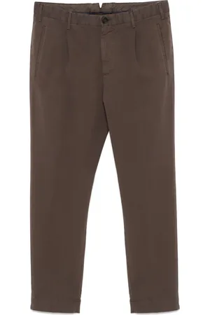 Incotex Klassische Cropped-Chino