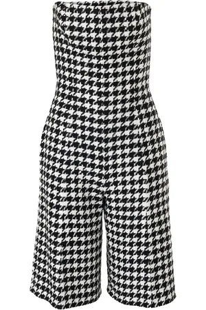 Carolina Herrera Anzug mit Hahnentrittmuster