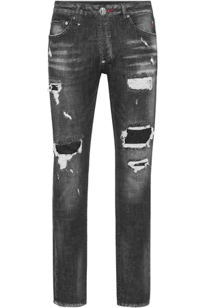 Philipp Plein Jeans im Distressed-Look