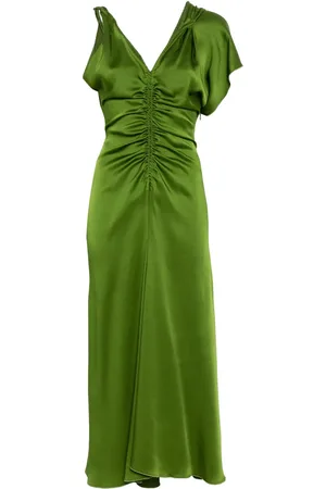 Victoria Beckham Asymmetrisches Midikleid
