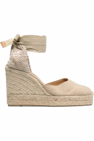 Castaner Wedge-Espadrilles mit Schnürung