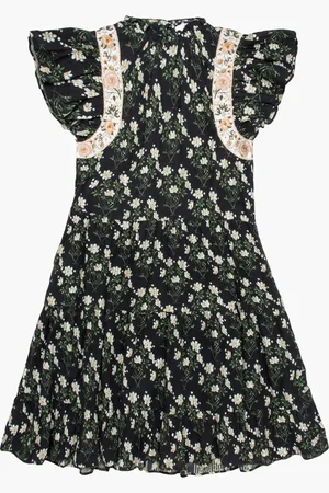 SEA Minikleid mit Blumen-Print