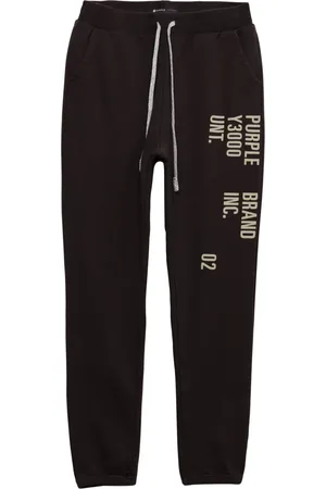 Purple Brand Jogginghose mit Logo-Print
