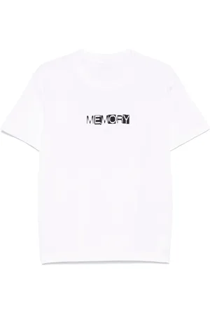 SACAI T-Shirt mit Slogan-Print