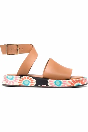 La DoubleJ Sandalen mit Print