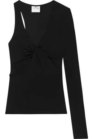 Courrèges Asymmetrisches Oberteil mit Twist-Detail