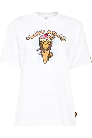 A Bathing Ape T-Shirt mit grafischem Print