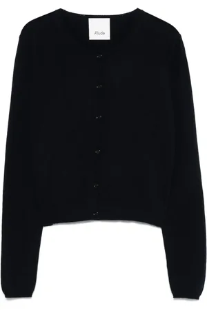 Allude Cardigan mit rundem Ausschnitt