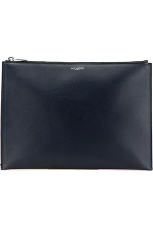 Saint Laurent 2018 Grain De Poudre Zip Clutch