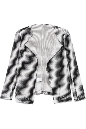 Issey Miyake Plissierte Jacke