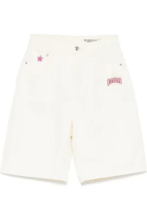 A Bathing Ape Shorts mit Logo-Stickerei