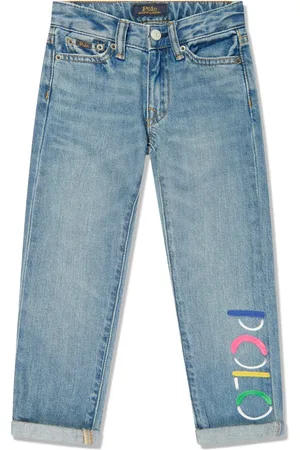 Ralph Lauren Gerade Jeans mit Logo-Stickerei