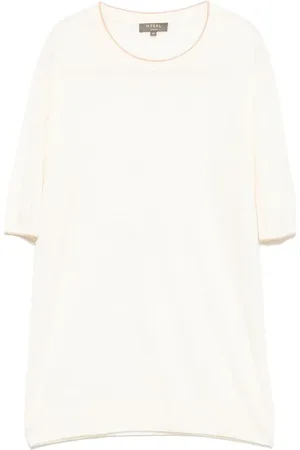 N.PEAL T-Shirt mit rundem Ausschnitt