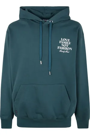 Family First Hoodie mit grafischem Print