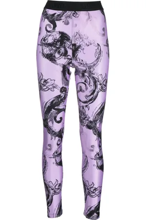 VERSACE Leggings mit grafischem Print