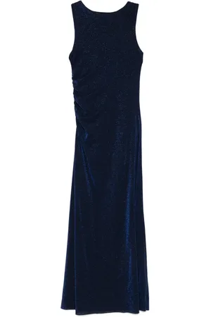 Kaos Maxikleid aus Lurex
