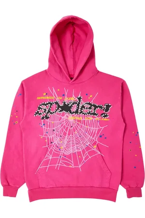 Sp5der Web "Magenta" Hoodie