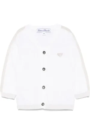 Tartine Et Chocolat Cardigan mit Logo-Stickerei