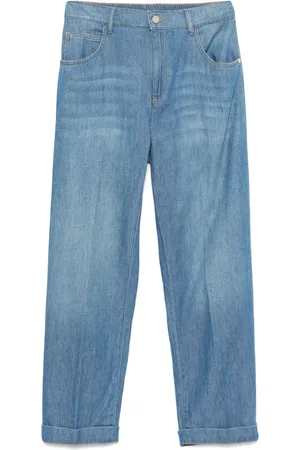Kaos Jeans mit Logo-Stickerei
