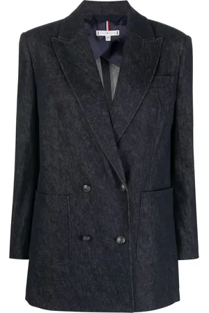 Tommy Hilfiger Doppelreihiger Blazer aus Denim