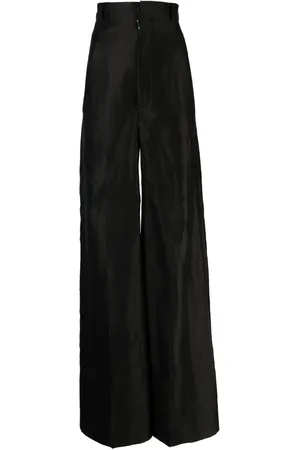 Rick Owens High-Waist-Hose mit weitem Bein
