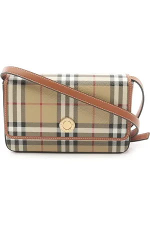 Burberry 2020s Schultertasche mit Check-Print