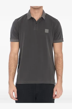 Stone Island Poloshirt aus Piqué