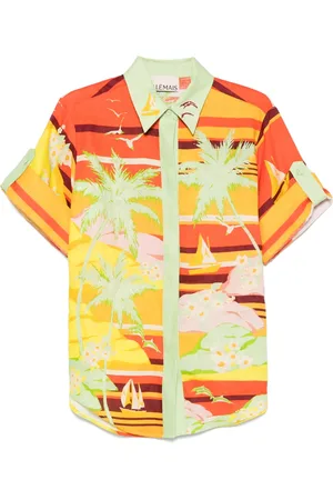 ALÉMAIS Palm Island Hemd