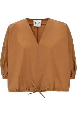 NUDE Bluse mit Dreiviertelärmeln
