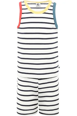 Petit Bateau Gestreifter Pyjama