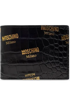 Moschino Portemonnaie mit Logo-Prägung