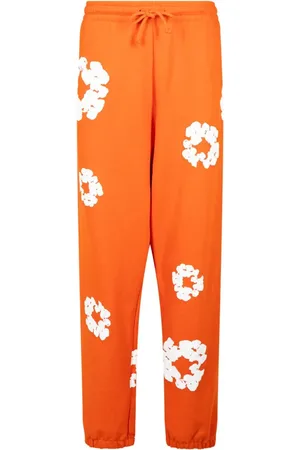 DENIM TEARS Jogginghose mit Cotton Wreath-Print