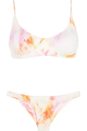 Brigitte Bikini mit Batikmuster