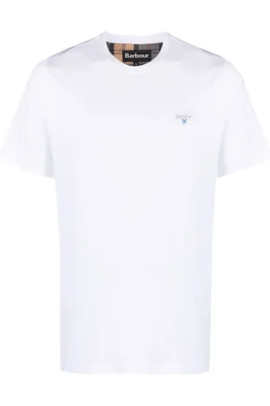 Barbour T-Shirt mit Logo-Stickerei