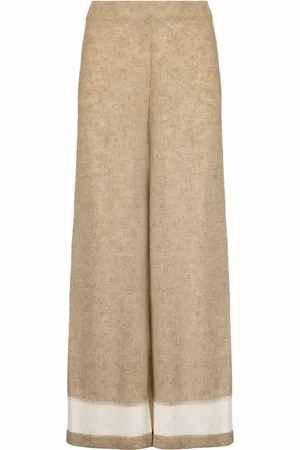 Fabiana Filippi Gestrickte Hose mit weitem Bein
