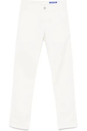 Jacob Cohen Jeans mit Logo-Schild