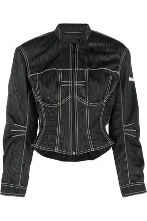 Marine Serre Schmale Jacke