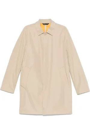 Manuel Ritz Trenchcoat mit gummiertem Logo