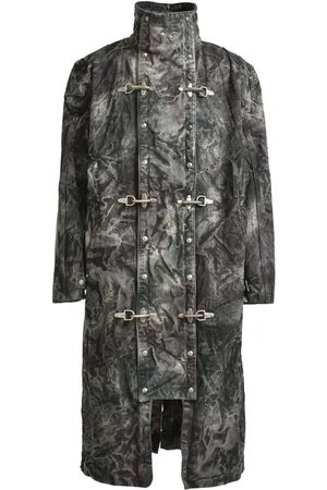 THUG CLUB Mantel aus Denim