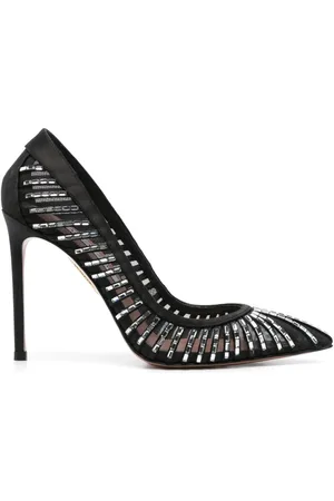 Aquazzura Passions Pumps mit Kristallen 105mm