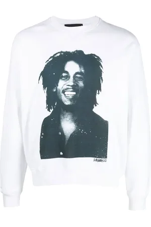 Dsquared2 Sweatshirt mit Bob-Marley-Print