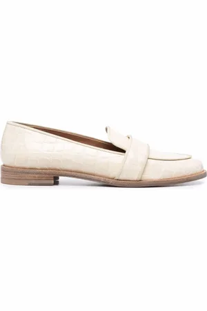 Aquazzura Loafer mit Kroko-Effekt