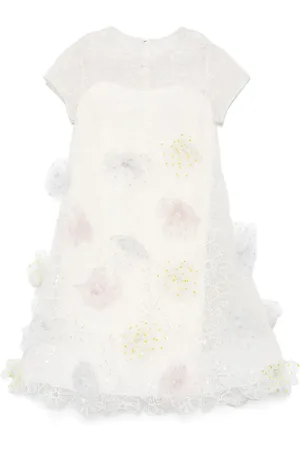 Maison Ava Kleid mit Blumenapplikation