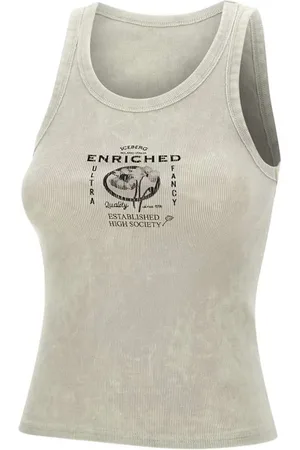Iceberg Tanktop mit Logo-Print