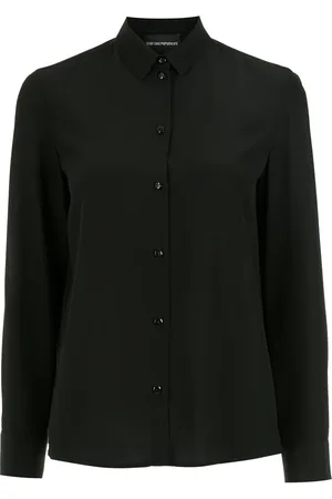Emporio Armani Geknöpftes Seidenhemd