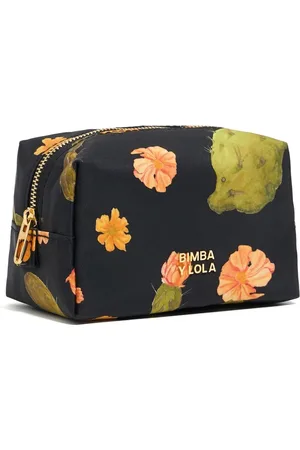Bimba y Lola Kosmetiktasche mit Blumen-Print