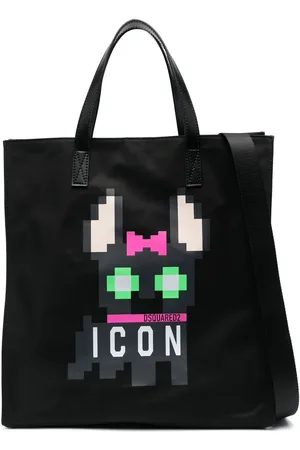Dsquared2 Handtasche mit Pixel-Print
