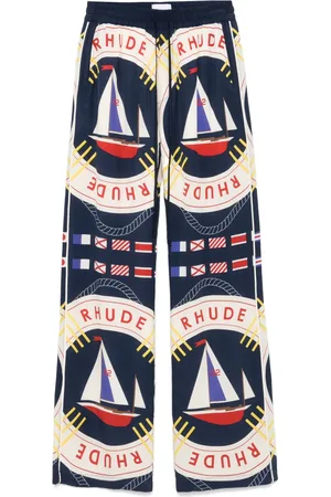 Rhude Sail Flag Seidenhose