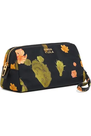 Bimba y Lola Kosmetiktasche mit Blumen-Print