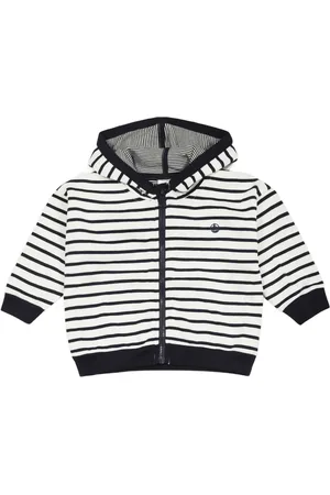 Petit Bateau Gestreifter Hoodie